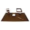 Dacasso Rustic Brown Leather 7-Piece Desk Set DF-3204 - alternate 1